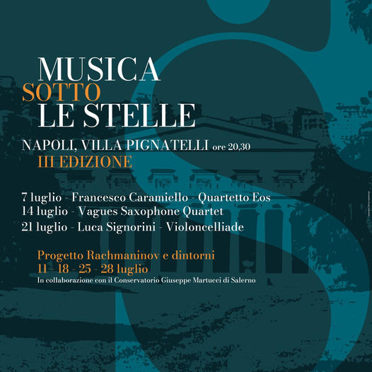 Musica sotto le stelle: 7 concerti a Villa Pignatelli